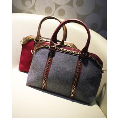 กระเป๋าLuluhouse รุ่นL95L-02Gray กระเป๋าแฟชั่นเกาหลี รุ่นนี้ดูดีมากค่ะ เป็นหนังพิเศษหนังกลับ (Nezi) 